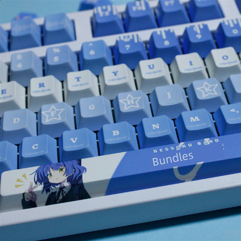 孤岩2.0山田亮Pbt键盘帽游戏动画二维键盘帽