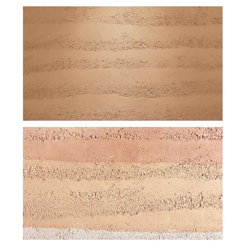 软瓷夯土板软质可弯曲柔性石材超薄渐变夯土板材艺术外墙饰面板