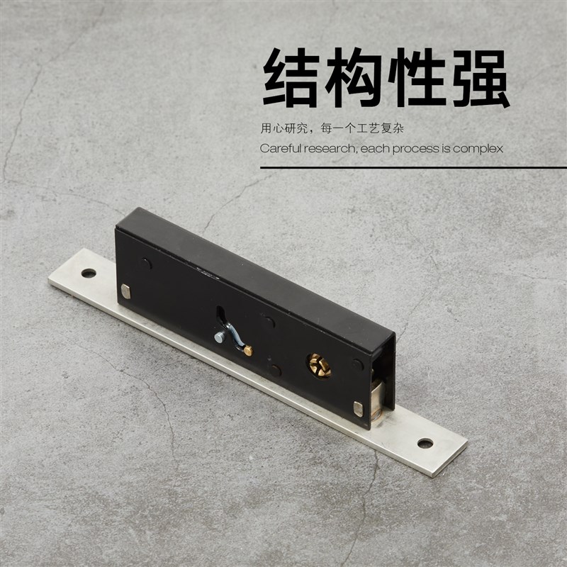 移门钩锁有框门锁铝合金推t拉门锁落地锁阳台移门勾锁趟门勾锁地