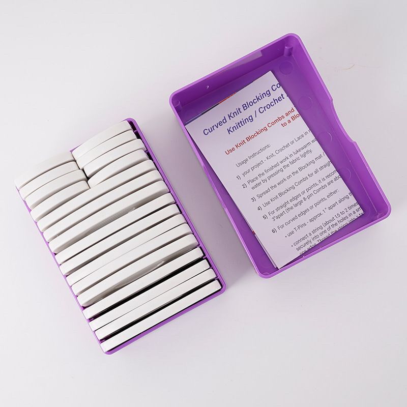 毛衣围巾固定针定型器DIY编织工具披肩毛衣定型排针编织定型针