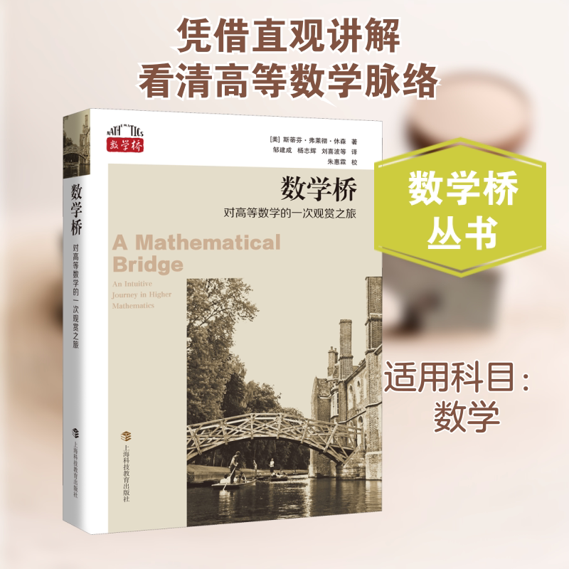 数学桥 对高等数学的一次观赏之旅 上海科技教育出版社 (美)斯蒂芬·弗莱彻·休森 著 邹建成 等 译 中学教辅