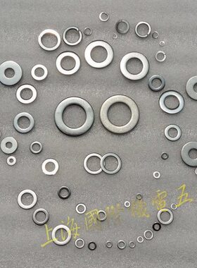 千只价 NO.4-12美制304不锈钢平垫圈 美制不锈钢平垫片 金属