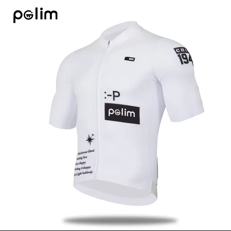 PAS短袖山地自行车骑行服修身英伦风机车服骑行服公路Z车男女同款