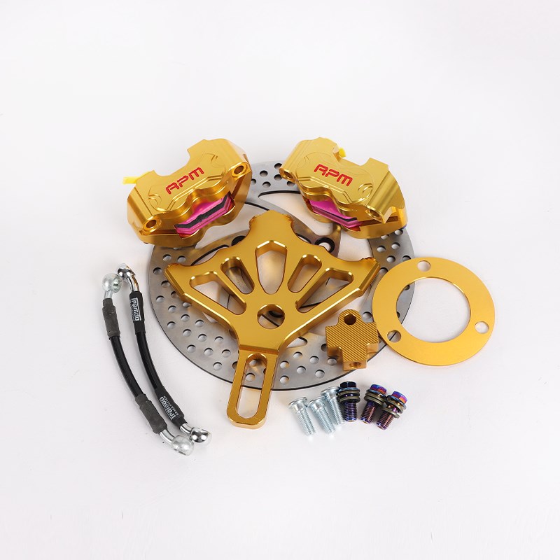 双小辐射后卡钳j小牛电动车U+/N1S/M2改装九号碟刹车套件