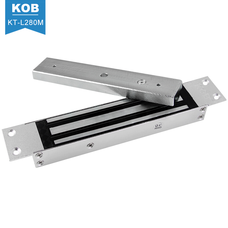 KOB品牌暗装磁力锁180 280 350 500kg公斤门禁电控锁防水锁电磁锁