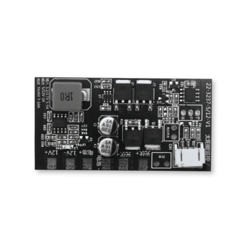 太阳能监控控制器升压充电锂电池通用3.23.7NV5V12V监控头庭院