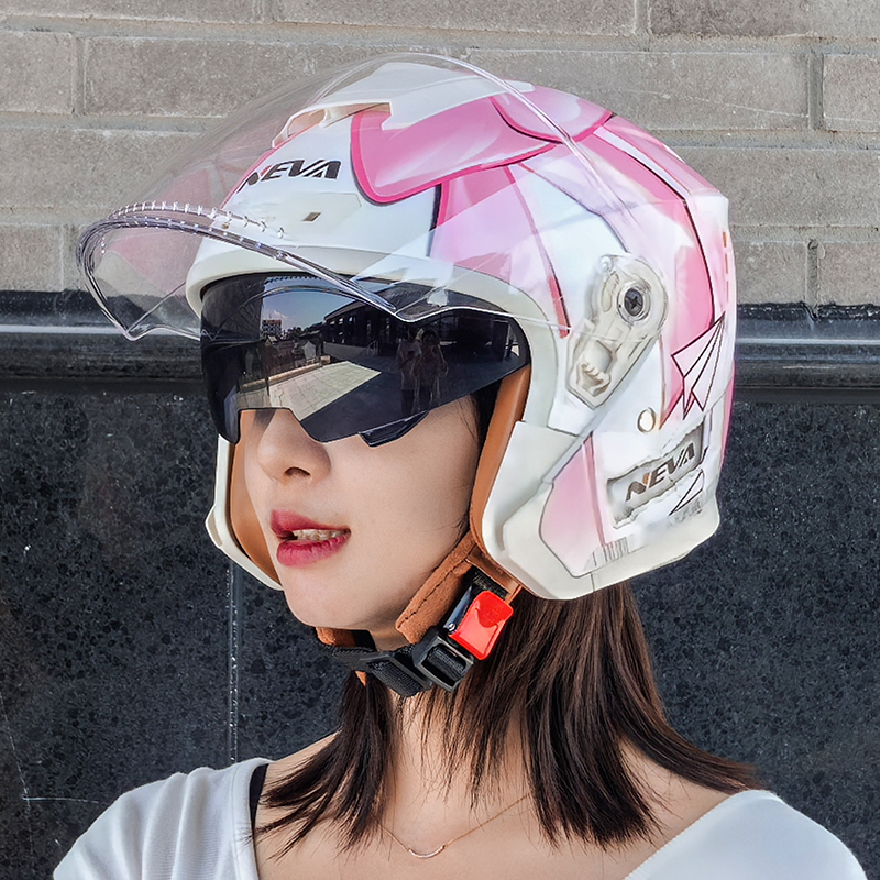 新国标3c认证电动车头盔男女士电瓶摩托秋冬季R保暖四季通用安全