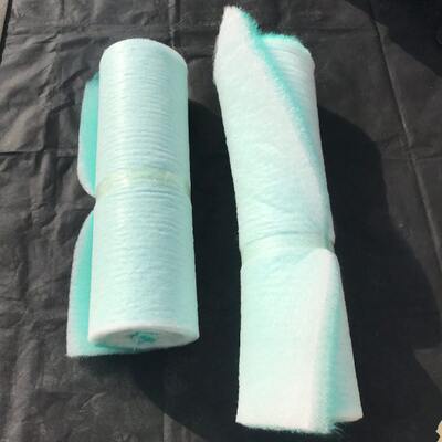 汽车烤漆房地棉地格过滤空气净化灰尘玻璃纤维废气处理1米*20米