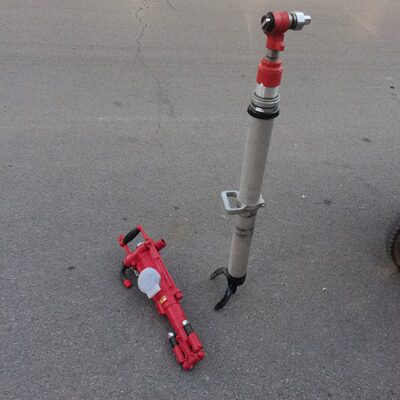 济宁供应7665气腿式凿岩机 矿山隧道风动凿岩机 双级气腿风钻