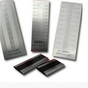 QXD不锈钢刮板细度计0-25/50/100/150 细度板 涂料大小颗粒细度仪