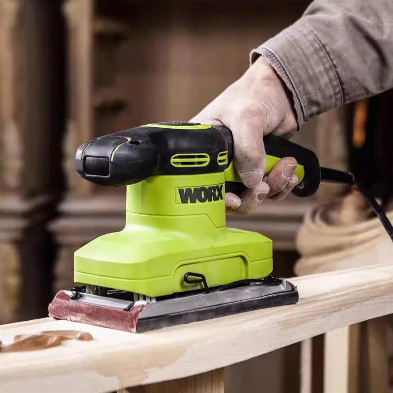 威克士WU649砂纸机手持砂磨机木工抛光机平板腻子墙面打磨机工具