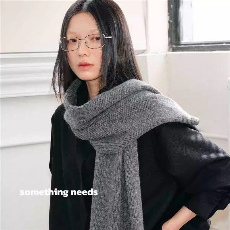 郑佰万 针织羊毛围巾女秋冬保暖披肩高级感经典情侣百搭学生围脖,服饰配件/皮带/帽子/围巾,围巾/丝巾/披肩,淘宝优惠券,粉丝福利购,淘宝优惠卷