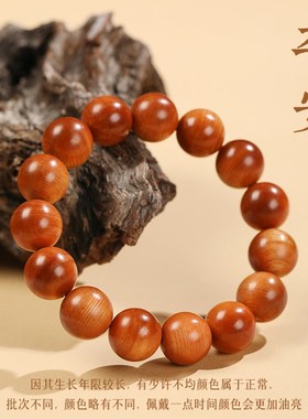 天然崖柏手串真品男太行山陈化高油老料木质手串女收藏级文玩手链