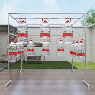 镀锌钢管晾衣架落地室外防风晒被子晾衣杆楼顶水管瓜果爬藤葡萄架