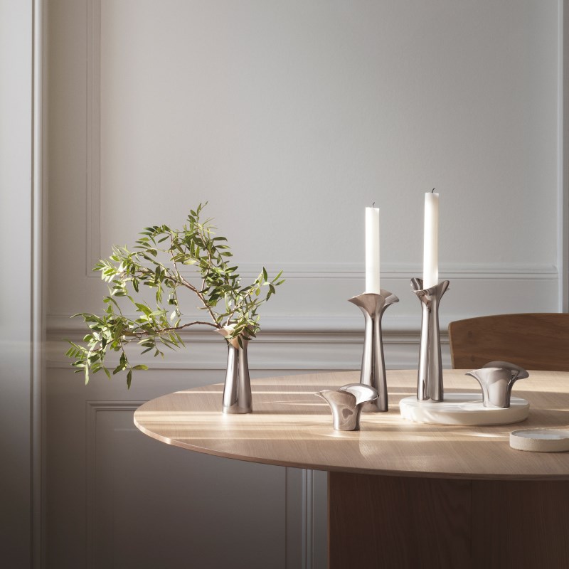 Georg Jensen 乔治杰生BLOOM花朵花瓶北欧简约客厅餐桌插花摆件
