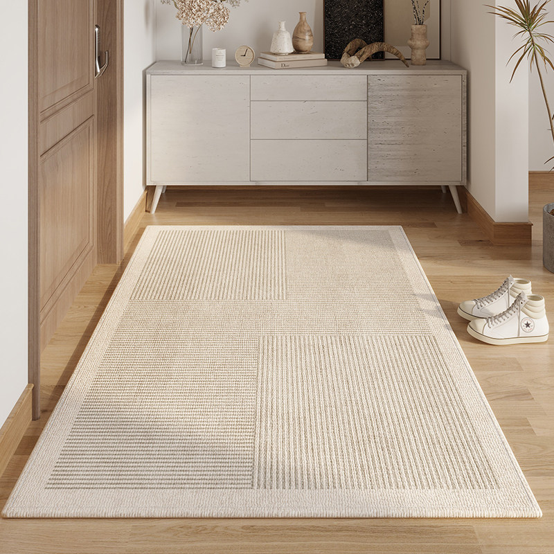 地垫入户门垫玄关大门口进门脚垫轻奢高级感防滑耐脏除尘门毯地毯