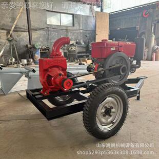 防腐蚀吸海水泵抽水泵 6寸柴机混流 油高压HL-CSB-5自抽泵水泵