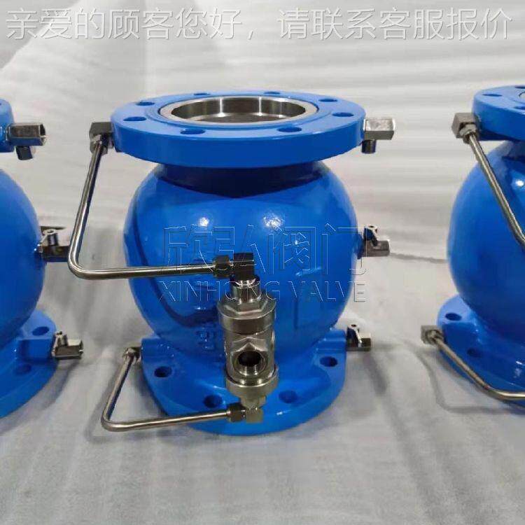 LS防743X低阻倒ZCB流止器 大口径 不锈力钢 泄压 水用 阀H门