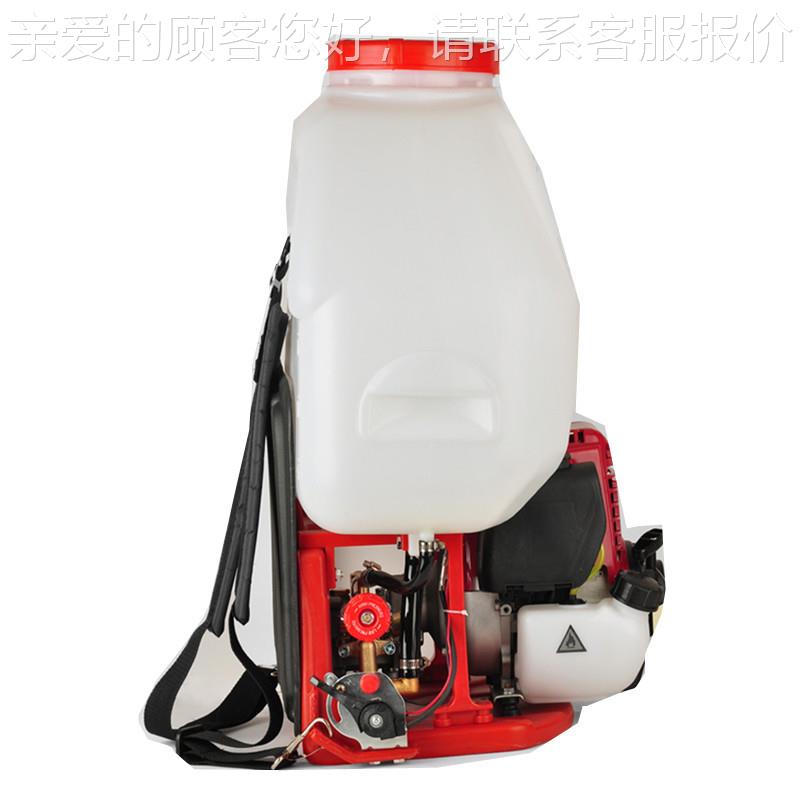 高压喷打药汽油农用果树四程冲雾背负式消毒塑料管喷雾器水田机农