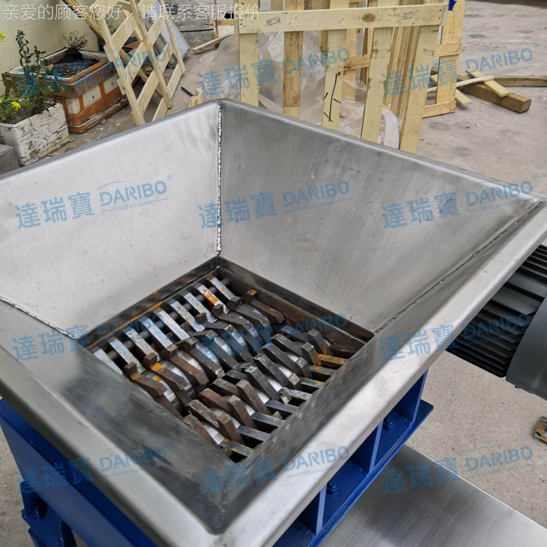 DRB-QL0.A苹梨子破碎 榨汁机双向挤产压双螺旋式挤压榨汁果机生工