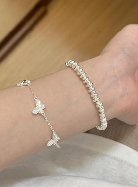 超仙甜美风镭射蝴蝶手链女vinxgate精致高级感手串时尚气质感手饰