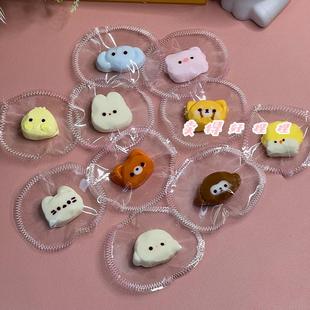 迷你小鼻嘎捏捏卡通团子食品级硅胶烂泥手感解压发泄平价挂件玩具