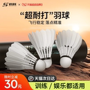叙拉星球羽毛球官方正品 鸭毛球专业比赛飞行稳定鹅毛球 耐打12只装