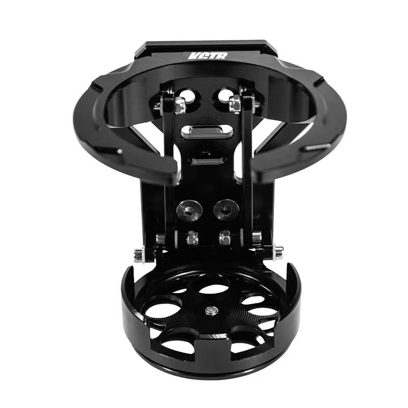 电动车水杯架复古咖啡杯架CC铝合金改装小牛自行车水壶架