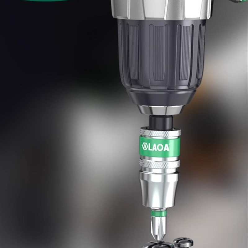 旧的专业级延长杆快速释放连接杆插件G适配器自锁延长杆螺丝刀转