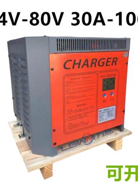 电动叉车电池充电器 合力中力杭叉车24V48V80V30A50A60A80A充电机