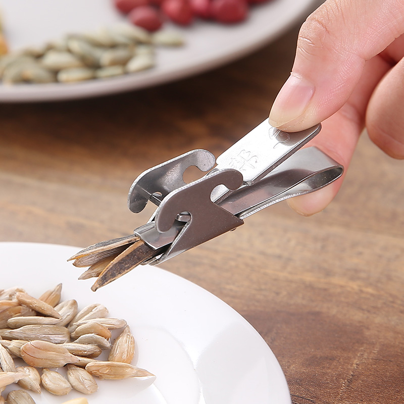 瓜子夹懒人吃瓜子神器扒花生剥松子皮机嗑南瓜葵花西Y瓜籽开壳工