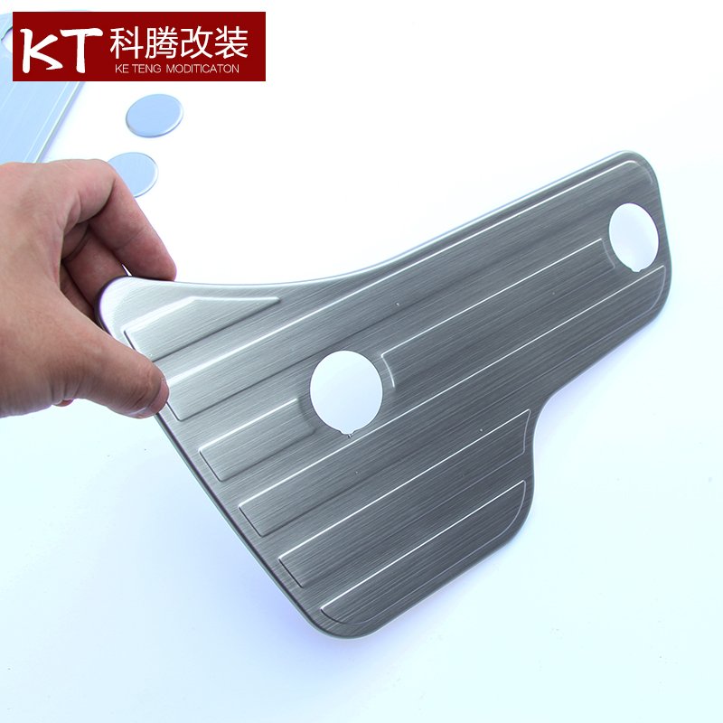 10-20款普拉多2700带LED灯门槛亮条 中东版霸道迎宾踏板改装