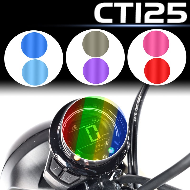 适用本田CT125仪表盘保护膜改色大灯膜TPU显示屏防刮花贴膜改装件