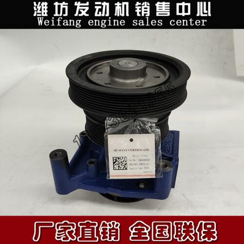 潍柴WP10柴油发电机6M16博杜安柴油发电机组1001045335原厂水泵
