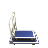 兢木平板车300型折叠超市仓库搬运理货物流手推车上海直供