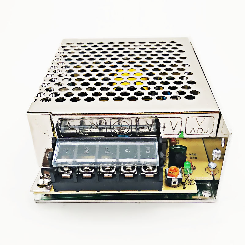 明纬开关电源MS-50W-24V 5V12V15V18V27V36V48V监控LED灯带条变压