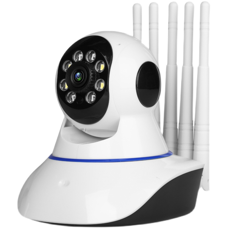 无线360度全景摄像头无死角室内可连手机远程高清夜视家用监控器