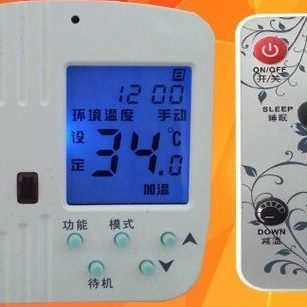 碳纤维新款 遥控定时开关调温 碳晶电温度控制器 油汀暖气片墙暖画
