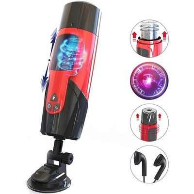 Male Masturbation Cup Automatic Sucking Machine Soft Pussy V