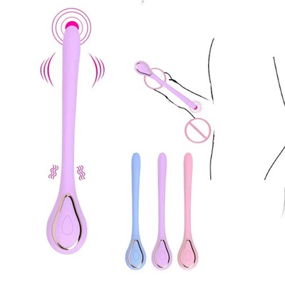 10 Speeds Penis Plug Vibrator Urethral Catheter Dilator