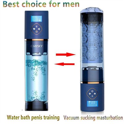 Water Bath Penis Enlargement Vacuum Pump Electric Male Mastu