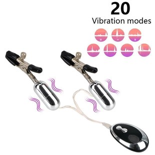 Vibrator Nipple Sucker Clips Massager Breast Sex Toy Female