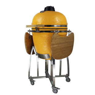 Auplex Kamado Grill 21寸户外BBQ烟熏炉美式烤架商用陶瓷烧烤炉