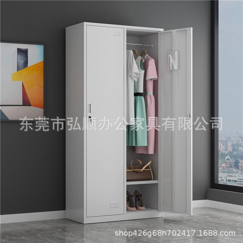 更衣柜4门员工办公 宿舍四门储物柜两门更衣柜4门衣柜工厂换衣柜