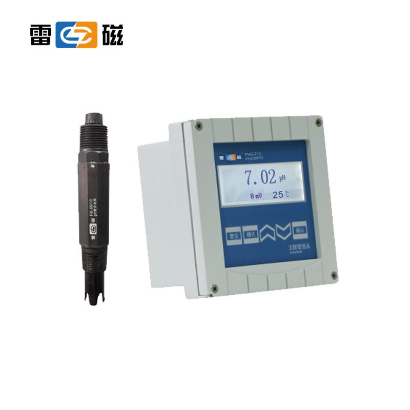 工业pH/ORP测量控制器PHG-21D/21C台式ph计酸度计ph测定仪