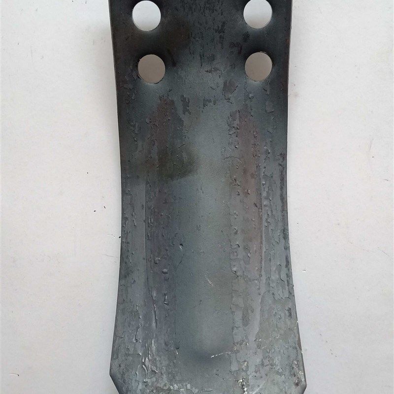 旋耕机中间小犁体犁尖加强超耐磨灭茬机钢板冲压一体犁铧边犁犁头