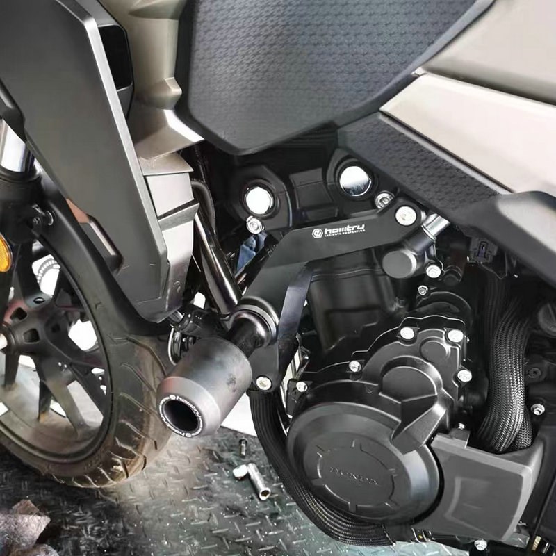 适用 无极 500AC 500R 525R AC525 改装车身防摔V球 发动机保险杠