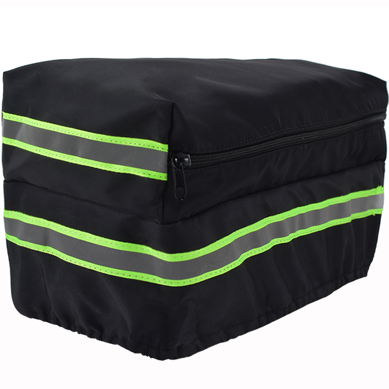 代驾车电池盒防水雨罩雨衣收纳双层电动自行车包后置锂电池防水套