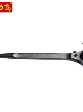 【台湾力高】进口龙型建筑扳手 套筒扳手 快速尖尾棘轮扳手 19x22