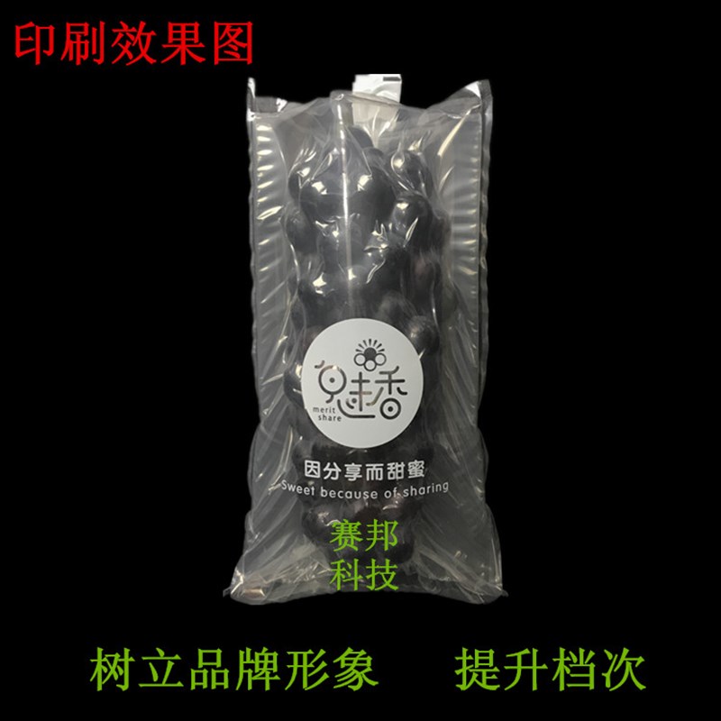25*35葡萄抗摔充气袋猕猴桃发货包装袋空气袋缓冲快递包装袋中袋